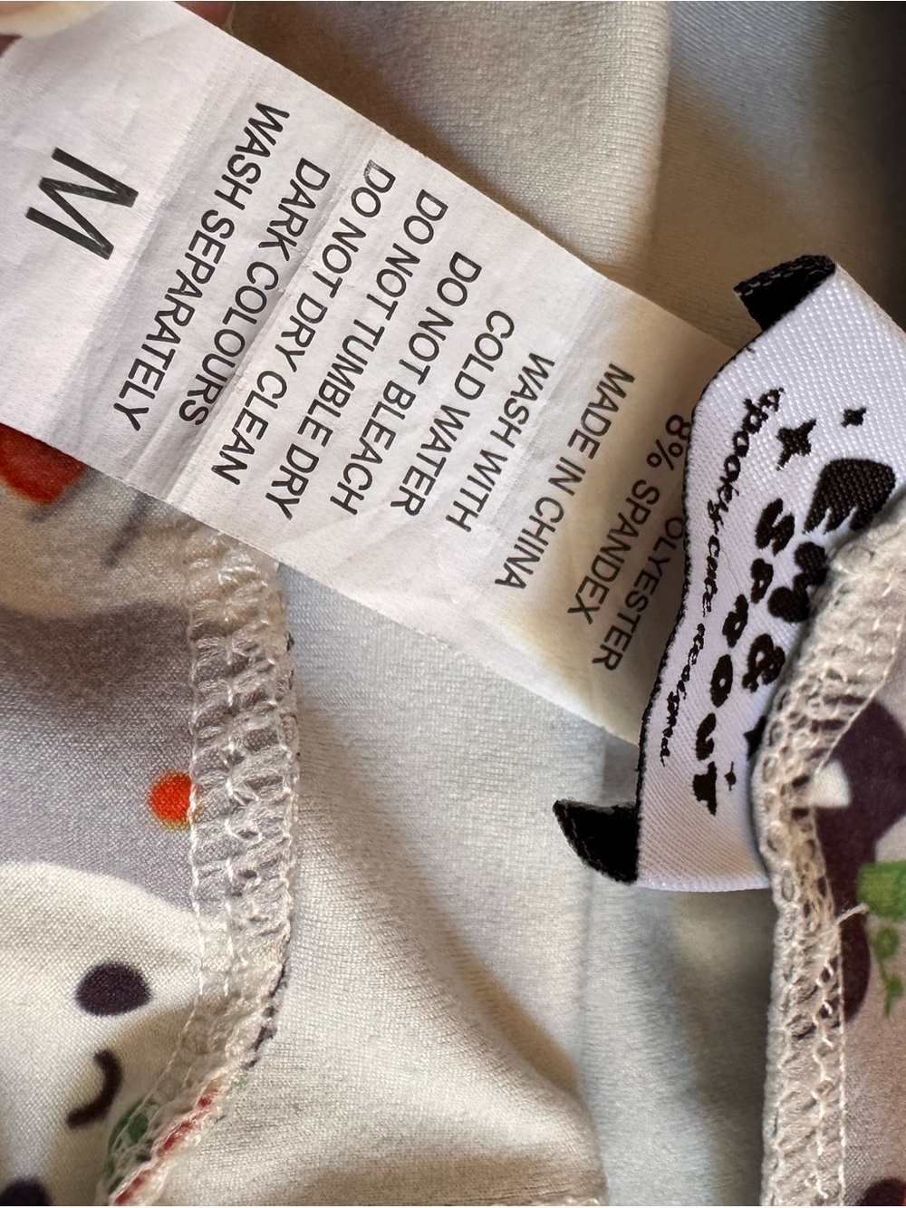 Halloween Ghost & Pumpkin Leggings - Gray - Picture 3 of 6